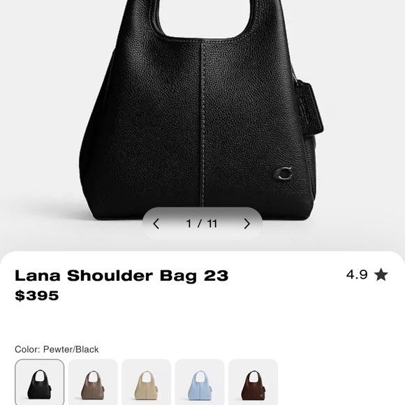 Lana Coach Bag 23 - Picture 4 of 6